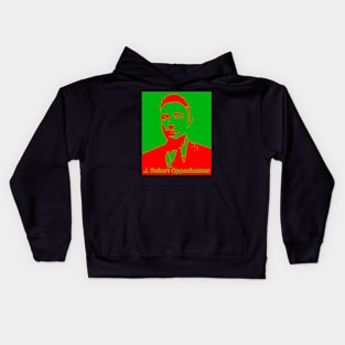 Oppenheimer - Red on Green Kids Hoodie